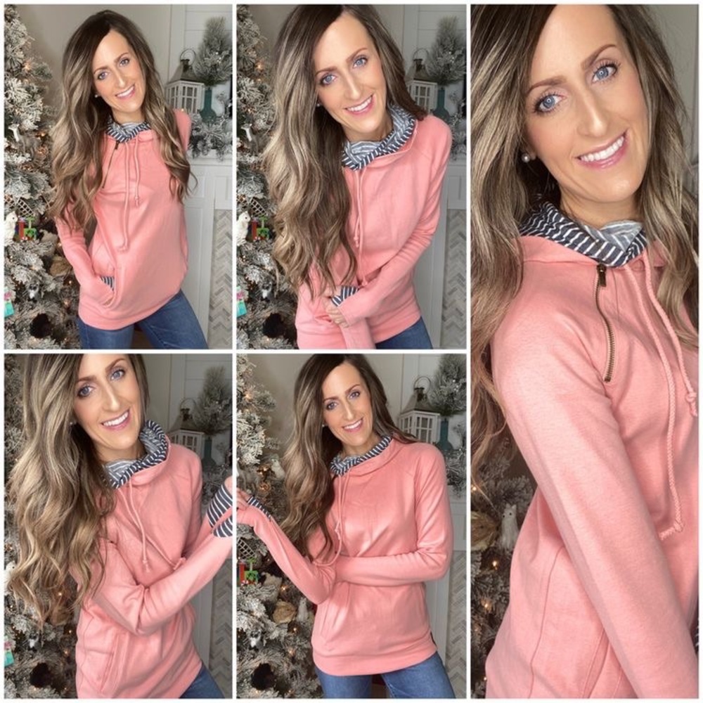 Ampersand Avenue Double Hood Sweatshirt